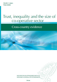 Trust, inequality and the size of co-operative sector – Cross country evidence