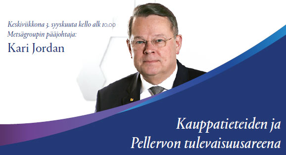 Tampereen yliopiston johtamiskorkeakoulun ja Pellervon tulevaisuusareena 3.9.