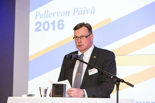Puheenjohtaja Timo Komulainen Pellervon Päivässä 2016: Osuuskunta avuksi pk- ja yksinyrittäjien verkostoitumisessa