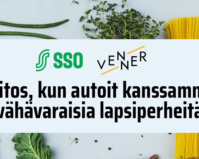 Suur-Seudun Osuuskauppa lahjoittaa terveellistä ruokaa paikallisille vähävaraisille perheille yhdessä Vennerin ja asiakasomistajien kanssa yli 10 000 euron arvosta