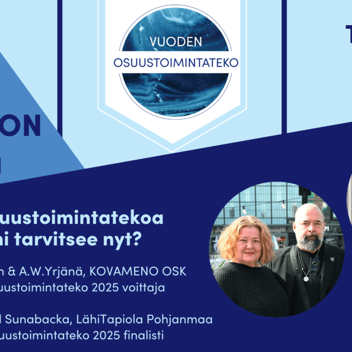 Pellervon Aamu – Mitä osuustoimintatekoa Suomi tarvitsee nyt?