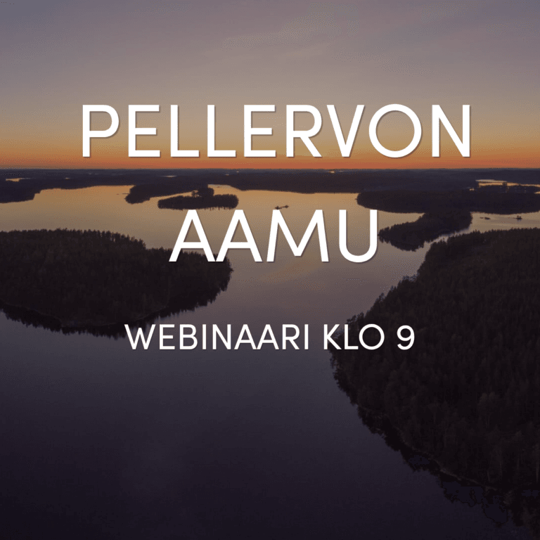Pellervon Aamu neliö (LinkedIn Post)